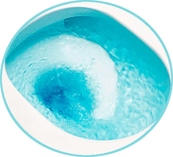Závěsné WC set Sapho PURA otevřený splachovací kruh 881511