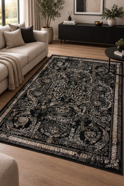 Koberec Tender 27185A VELVET černý