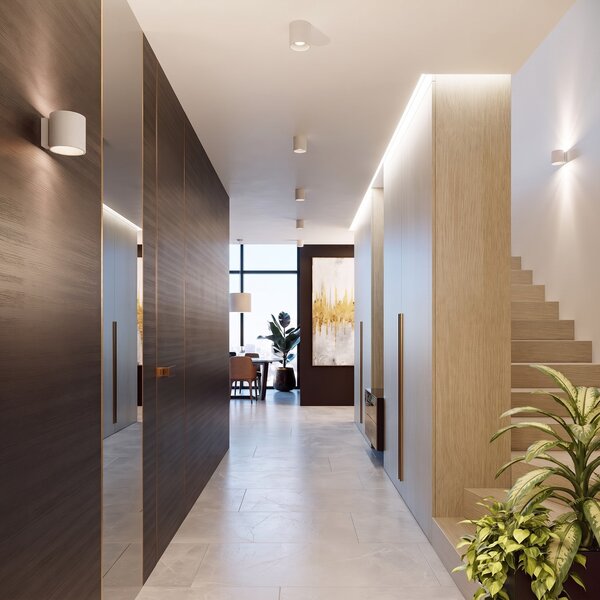 Sollux Lighting Nástěnné svítidlo ORBIS 1 béžové