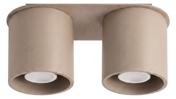 Sollux Lighting Stropní svítidlo ORBIS 2 taupe