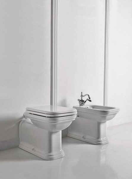 Bidet WALDORF 37x65cm, bílý