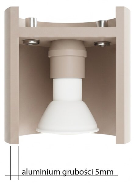Sollux Lighting Stropní svítidlo ORBIS 2 taupe