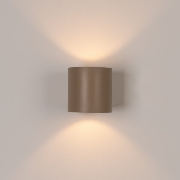 Sollux Lighting Nástěnné svítidlo ORBIS 1 taupe