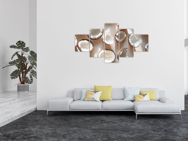 Obraz - Kokosové ořechy (125x70 cm)