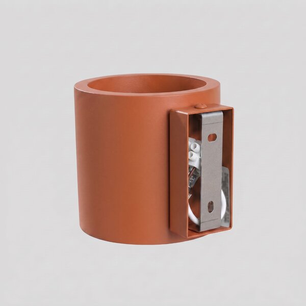 Sollux Lighting Nástěnné svítidlo ORBIS 1 okrově červené
