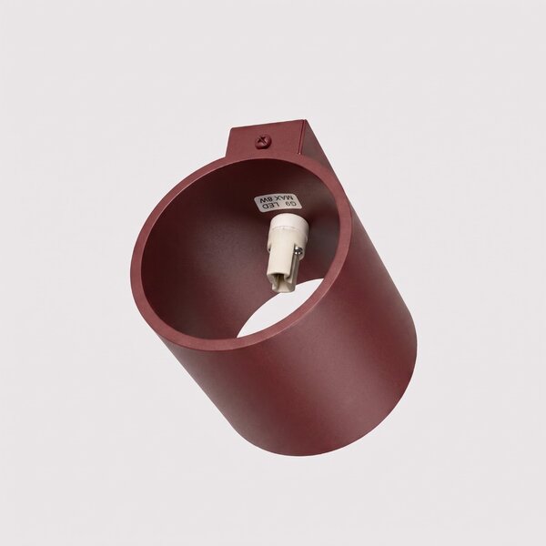 Sollux Lighting Nástěnné svítidlo ORBIS 1 bordó