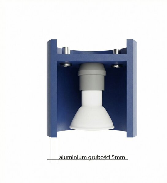 Sollux Lighting Nástěnné svítidlo ORBIS 1 ultramarín