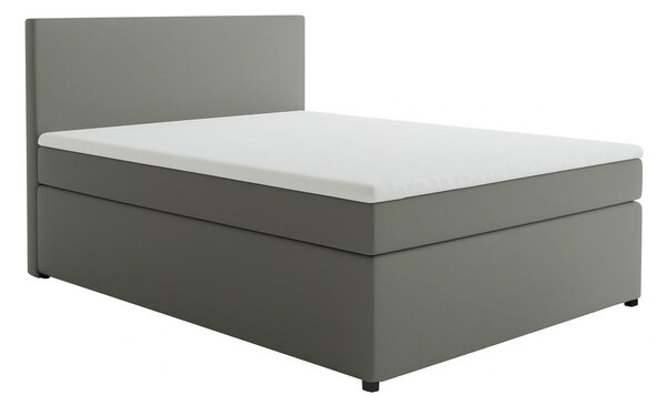 POSTEL BOXSPRING, 140/200 cm, šedá MID.YOU - Jednolůžkové postele, Online Only