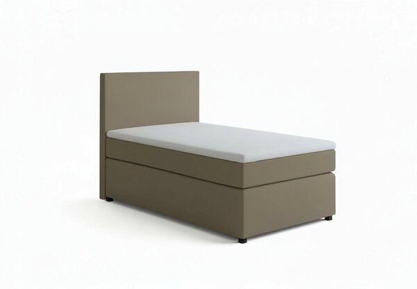 POSTEL BOXSPRING, 90/200 cm, pískové barvy MID.YOU - Jednolůžkové postele, Online Only