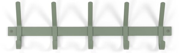 Zeleno-šedý kovový nástěnný věšák Dexter – Spinder Design