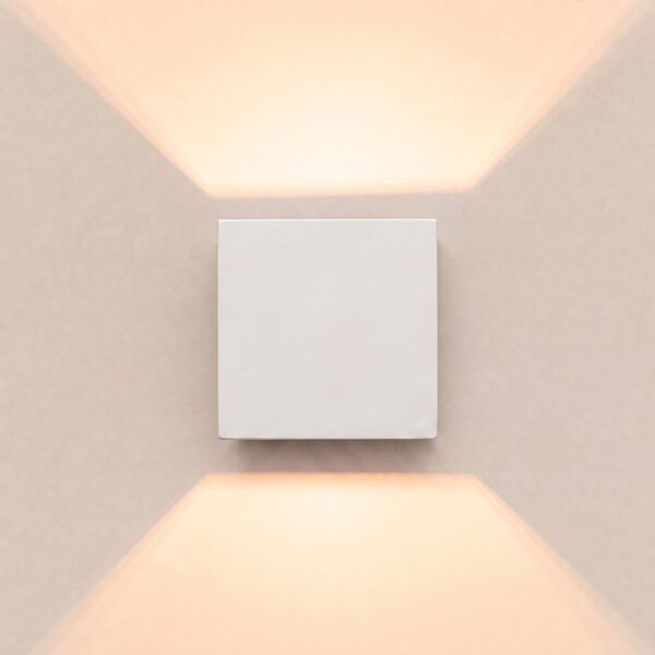 Sollux Lighting Nástěnné svítidlo QUAD 1 béžové