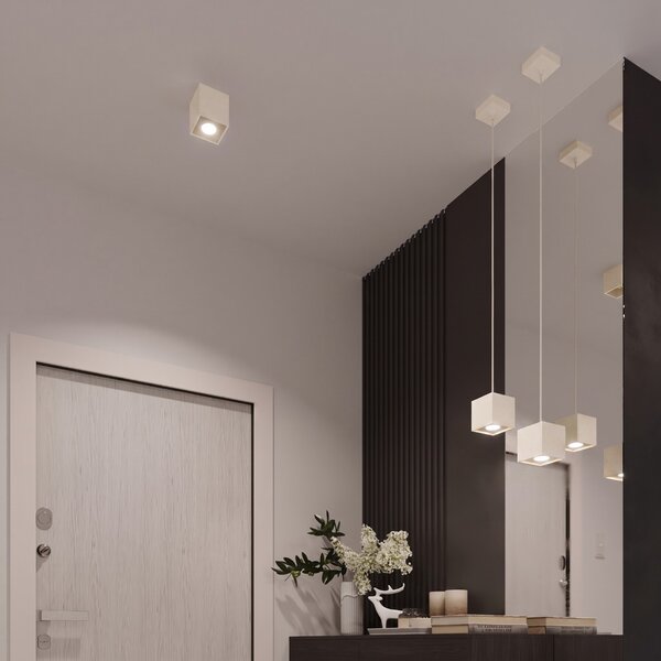 Sollux Lighting Nástěnné svítidlo QUAD 1 béžové