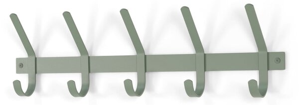 Zeleno-šedý kovový nástěnný věšák Dexter – Spinder Design