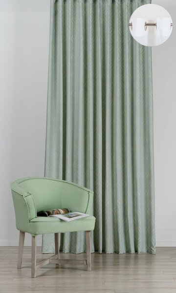 Závěs v mentolové barvě 135x260 cm Sesimbra – Mendola Fabrics