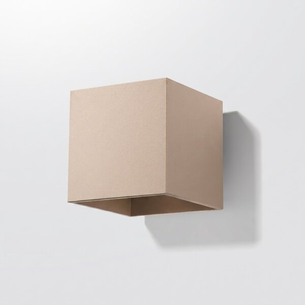 Sollux Lighting Nástěnné svítidlo QUAD 1 taupe