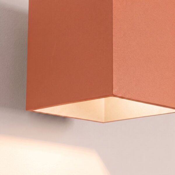 Sollux Lighting Nástěnné svítidlo QUAD 1 okrově červené
