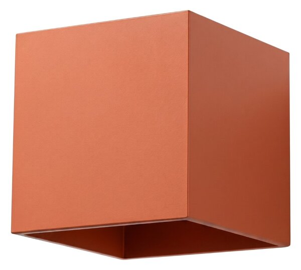 Sollux Lighting Nástěnné svítidlo QUAD 1 okrově červené