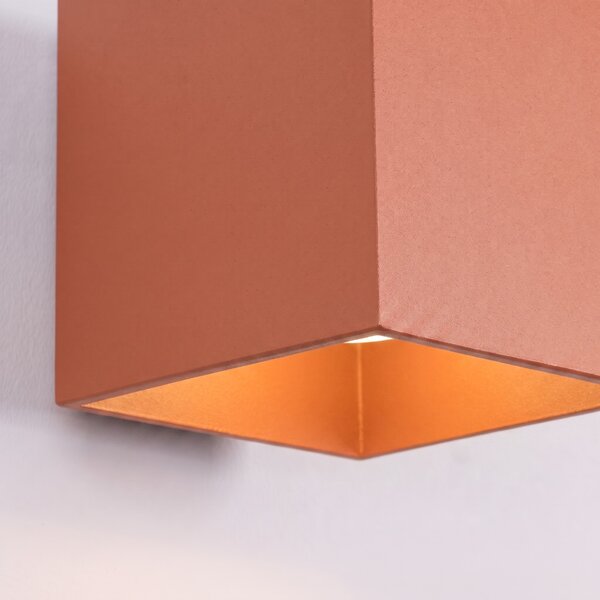 Sollux Lighting Nástěnné svítidlo QUAD 1 okrově červené