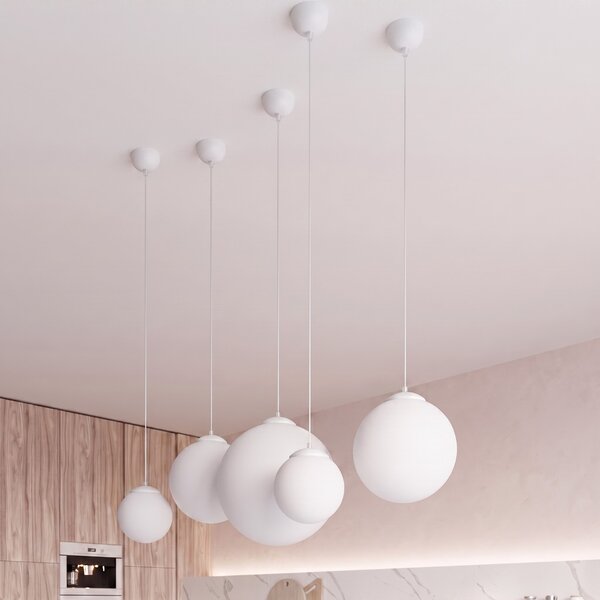Sollux Lighting Závěsné svítidlo UGO 20 bílé