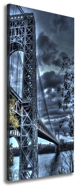 Vertikální Foto obraz na plátně Most New York ocv-102968699
