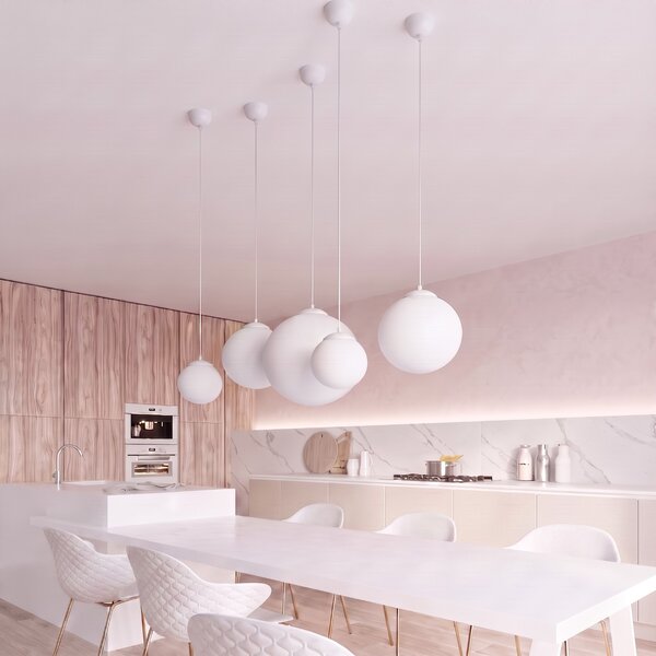Sollux Lighting Závěsné svítidlo UGO 20 bílé