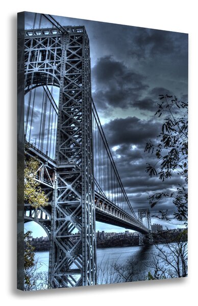 Vertikální Foto obraz na plátně Most New York ocv-102968699