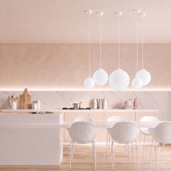 Sollux Lighting Závěsné svítidlo UGO 20 bílé