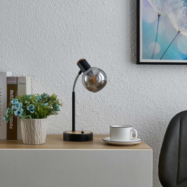 STOLNÍ LAMPA, E14, 12/38 cm Novel - Stolní lampy