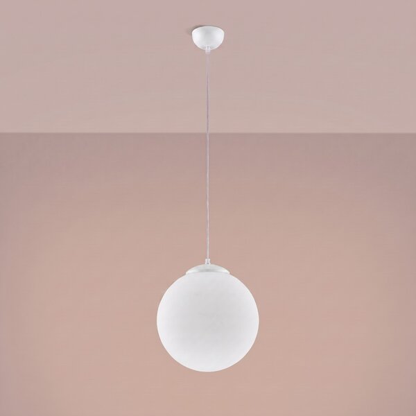 Sollux Lighting Závěsné svítidlo UGO 30 bílé