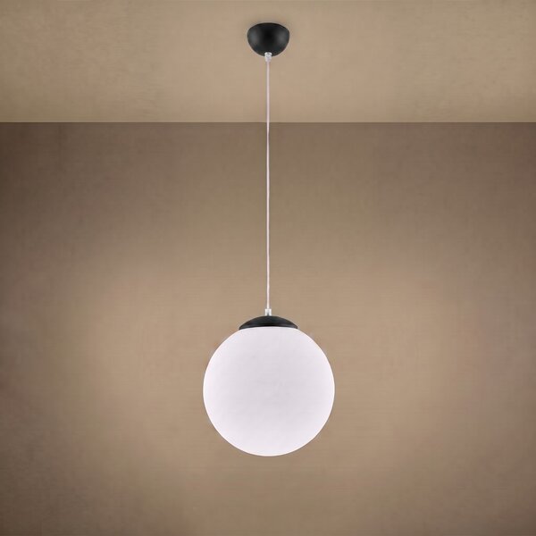 Sollux Lighting Závěsné svítidlo UGO 30 černé