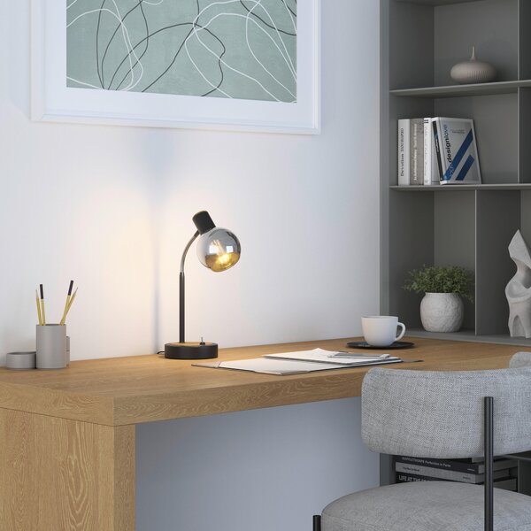 STOLNÍ LAMPA, E14, 12/38 cm Novel - Stolní lampy