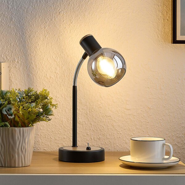 STOLNÍ LAMPA, E14, 12/38 cm Novel - Stolní lampy