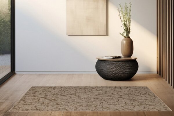 Koberec Marble 90 mramor, hnědý / béžový