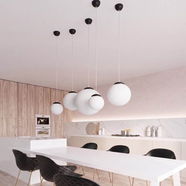 Sollux Lighting Závěsné svítidlo UGO 30 černé