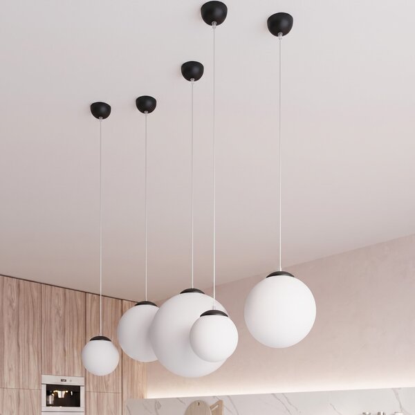 Sollux Lighting Závěsné svítidlo UGO 30 černé