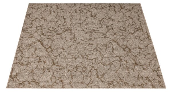 Koberec Marble 90 mramor, hnědý / béžový