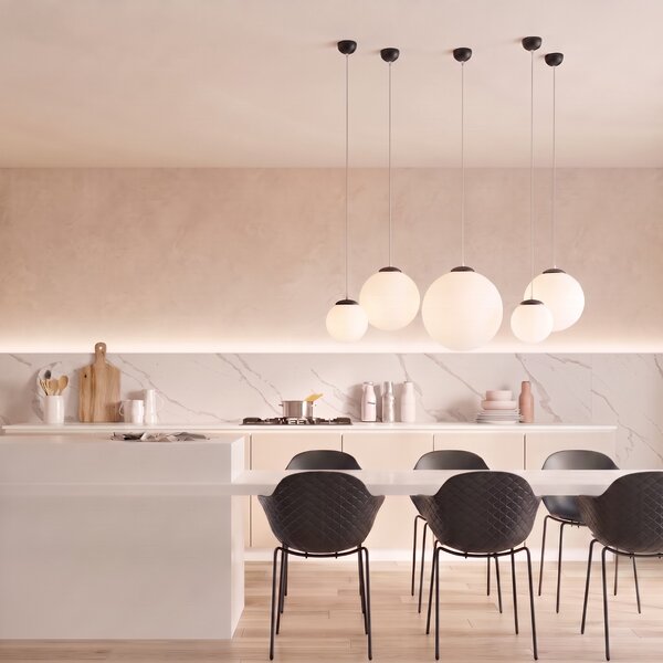 Sollux Lighting Závěsné svítidlo UGO 30 černé