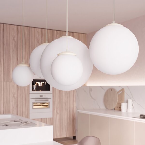 Sollux Lighting Závěsné svítidlo UGO 20 béžové