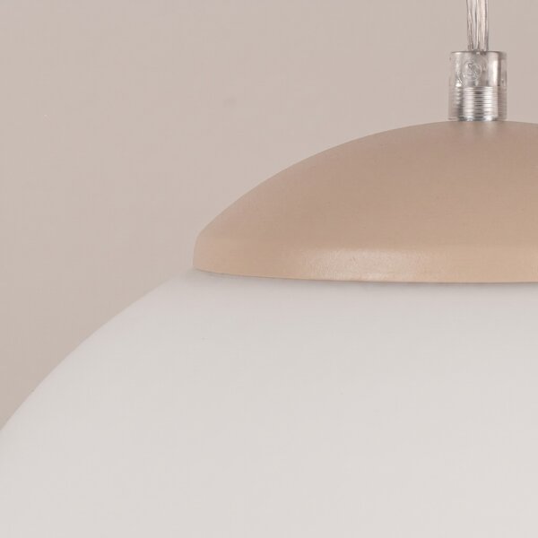 Sollux Lighting Závěsné svítidlo UGO 30 taupe