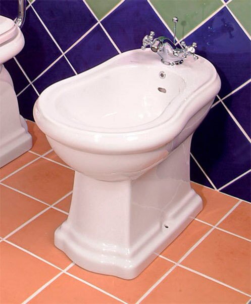 Bidet RETRO 38,5x60 cm, bílý