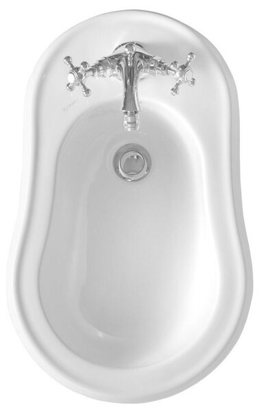 Bidet RETRO 38,5x60 cm, bílý