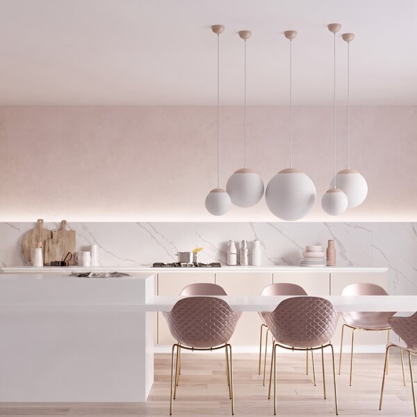 Sollux Lighting Závěsné svítidlo UGO 40 taupe