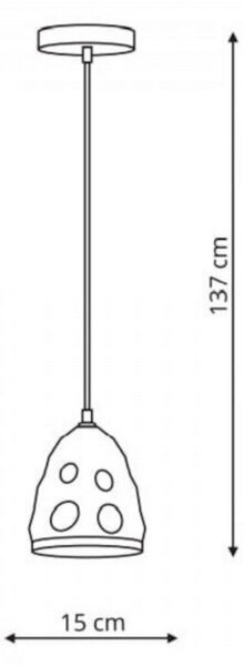 ZÁVĚSNÉ SVÍTIDLO, 15/120 cm - Online Only svítidla, Online Only