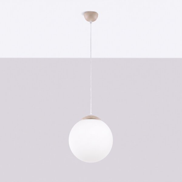Sollux Lighting Závěsné svítidlo UGO 30 taupe