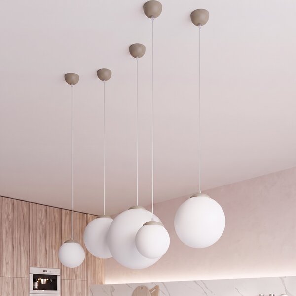 Sollux Lighting Závěsné svítidlo UGO 20 taupe