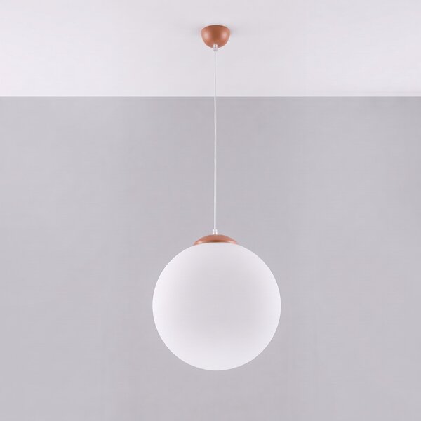 Sollux Lighting Závěsné svítidlo UGO 40 okrově červené