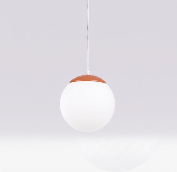 Sollux Lighting Závěsné svítidlo UGO 20 okrově červené