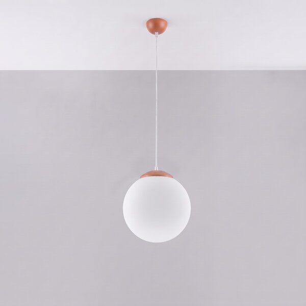 Sollux Lighting Závěsné svítidlo UGO 30 okrově červené