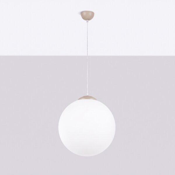 Sollux Lighting Závěsné svítidlo UGO 40 taupe