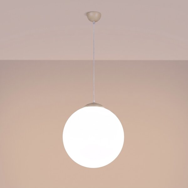 Sollux Lighting Závěsné svítidlo UGO 40 taupe